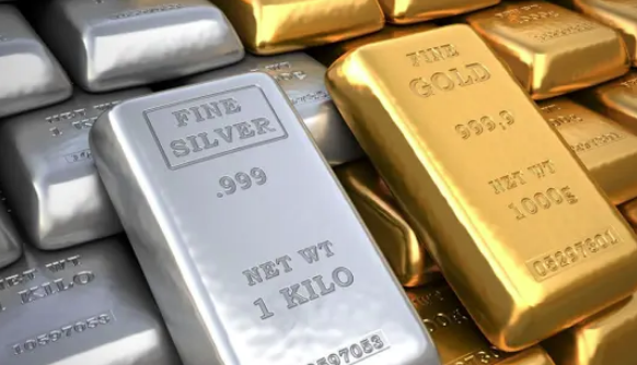 الفضة تزدهر على الذهب، فيتو