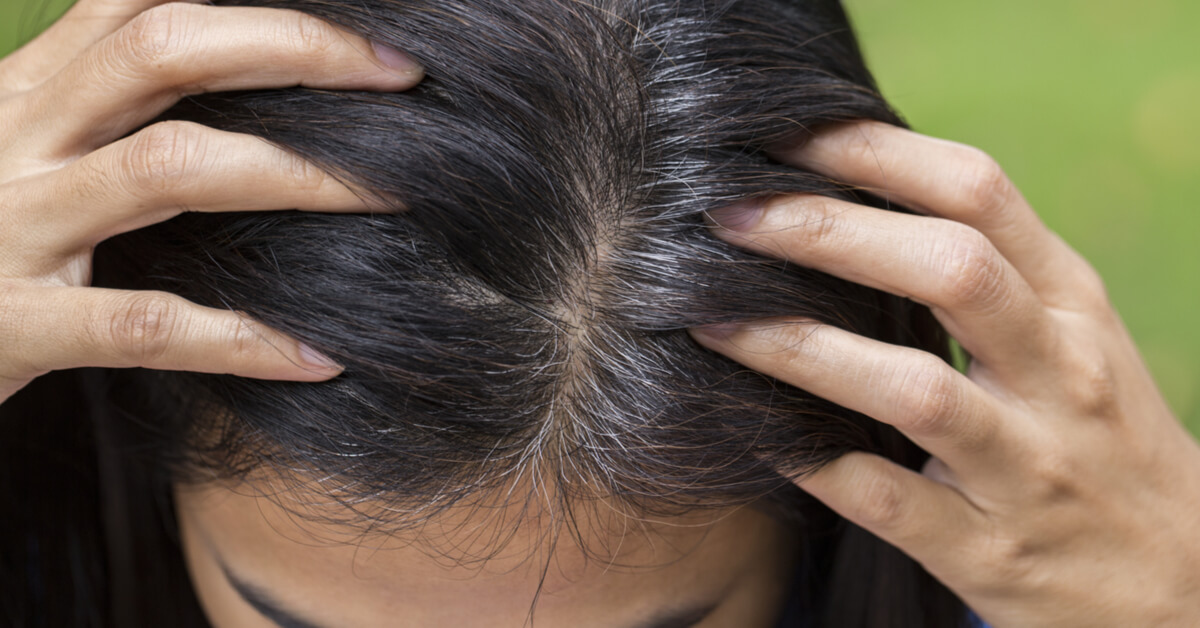 وصفة طبيعية لعلاج شيب الشعر 