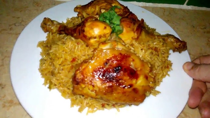 الكبسة بالفراخ 