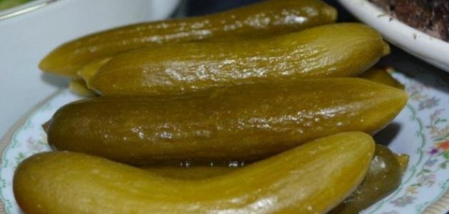 طريقة عمل الخيار المخلل