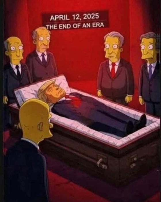 صورة مزعومة لاغتيال ترامب الاسبوع المقبل في مسلسل عائلة سمبسون، فيتو