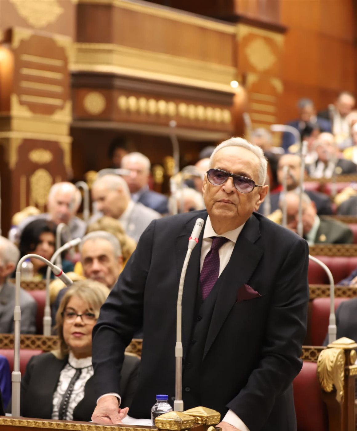 بهاء أبو شقة وكيل مجلس الشيوخ