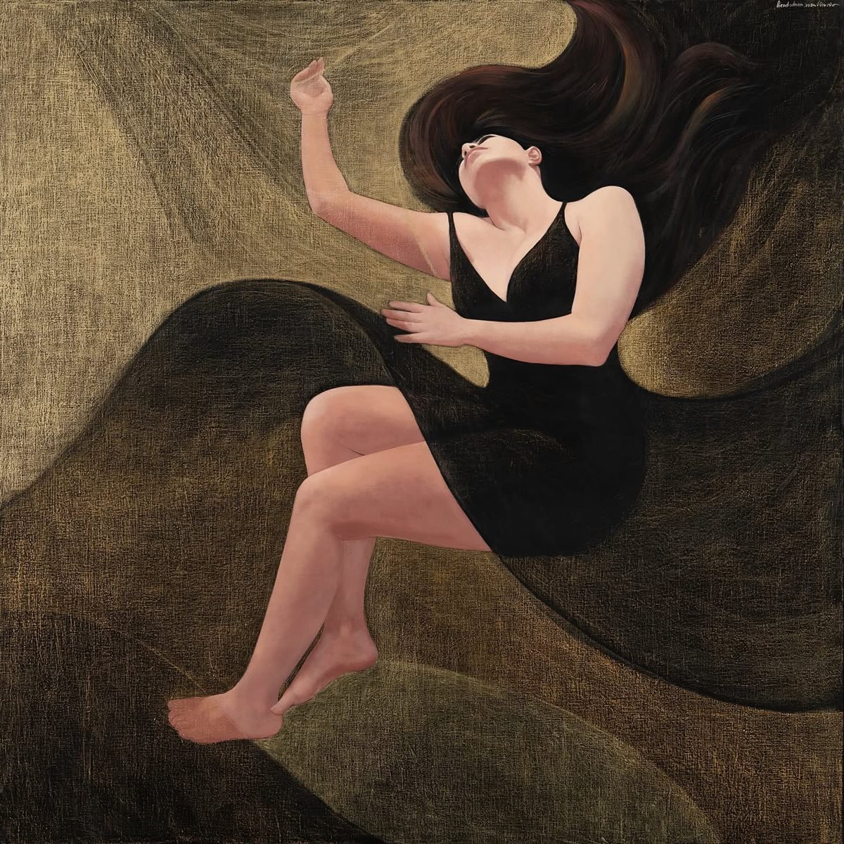 من أعمال الفنانة هند عدنان، فيتو