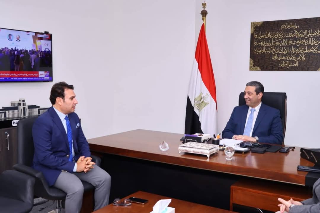 محافظ دمياط يستقبل الدكتور محمد فوزي مدير عام الشباب والرياضة الجديد