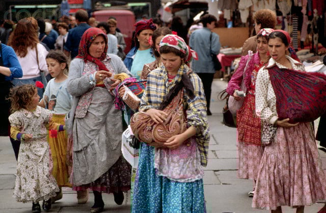 الغجر فى اوروبا الشرقية 