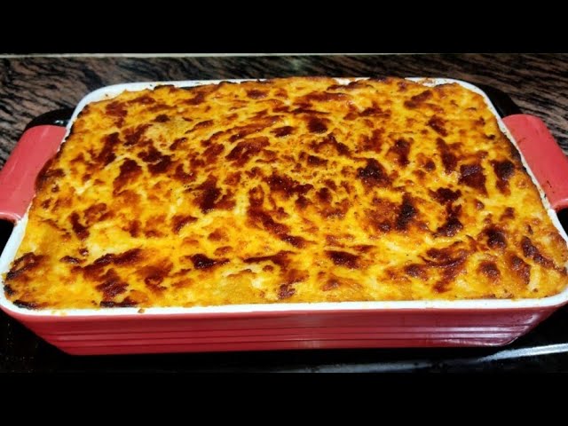 المكرونة بالبشاميل