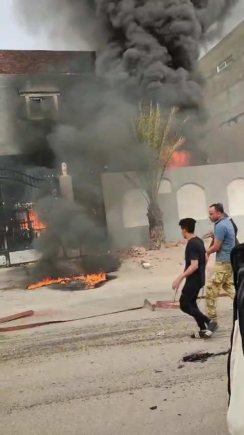 حريق يلتهم مصنع بويات،فيتو3