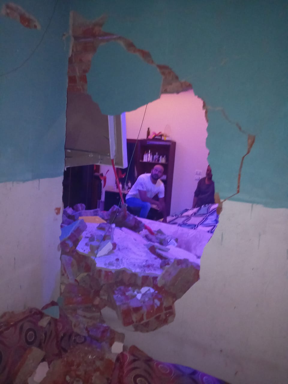  انفجار إسطوانة بوتاجاز بالقليوبية،فيتو