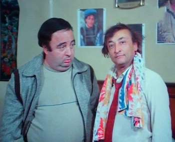 فؤاد خليل مع يونس شلبى فى اشهر افلامه 