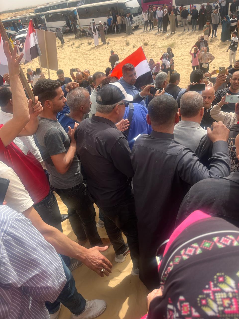 وقفة بالقليوبية لرفض التهجير القسرى للشعب الفلسطيني،فيتو