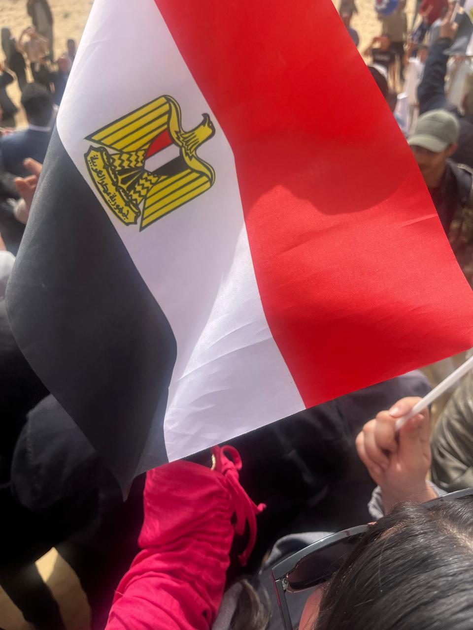 وقفة بالقليوبية لرفض التهجير القسرى للشعب الفلسطيني،فيتو