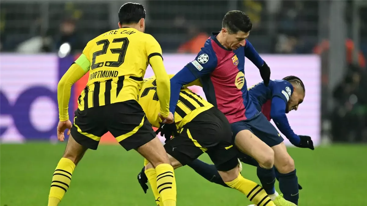 برشلونة ضد بوروسيا