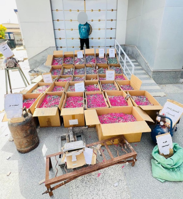 ضبط ورشة تصنيع ألعاب نارية يديرها عامل بحوزة مليون قطعة فى الفيوم 