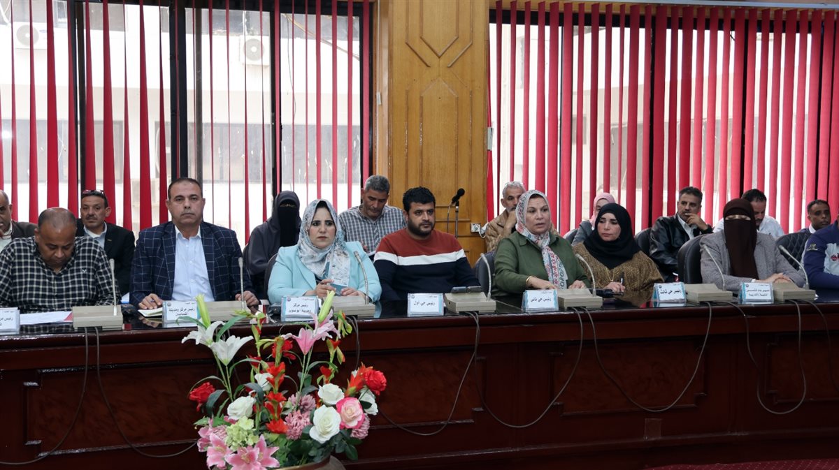 جانب من الاجتماع، فيتو