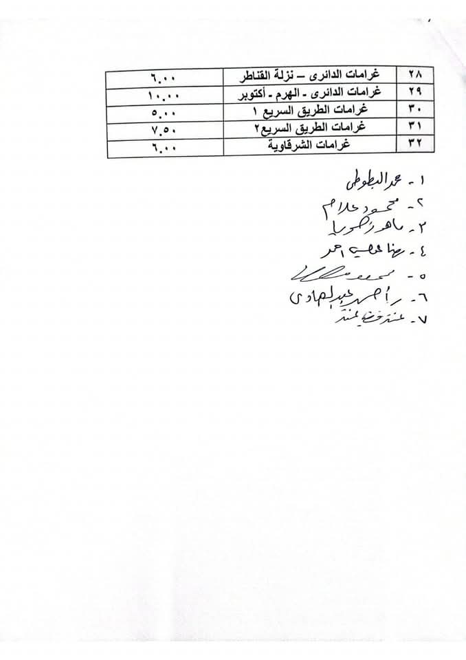تعديل تعريفة الركوب بالقليوبية،فيتو