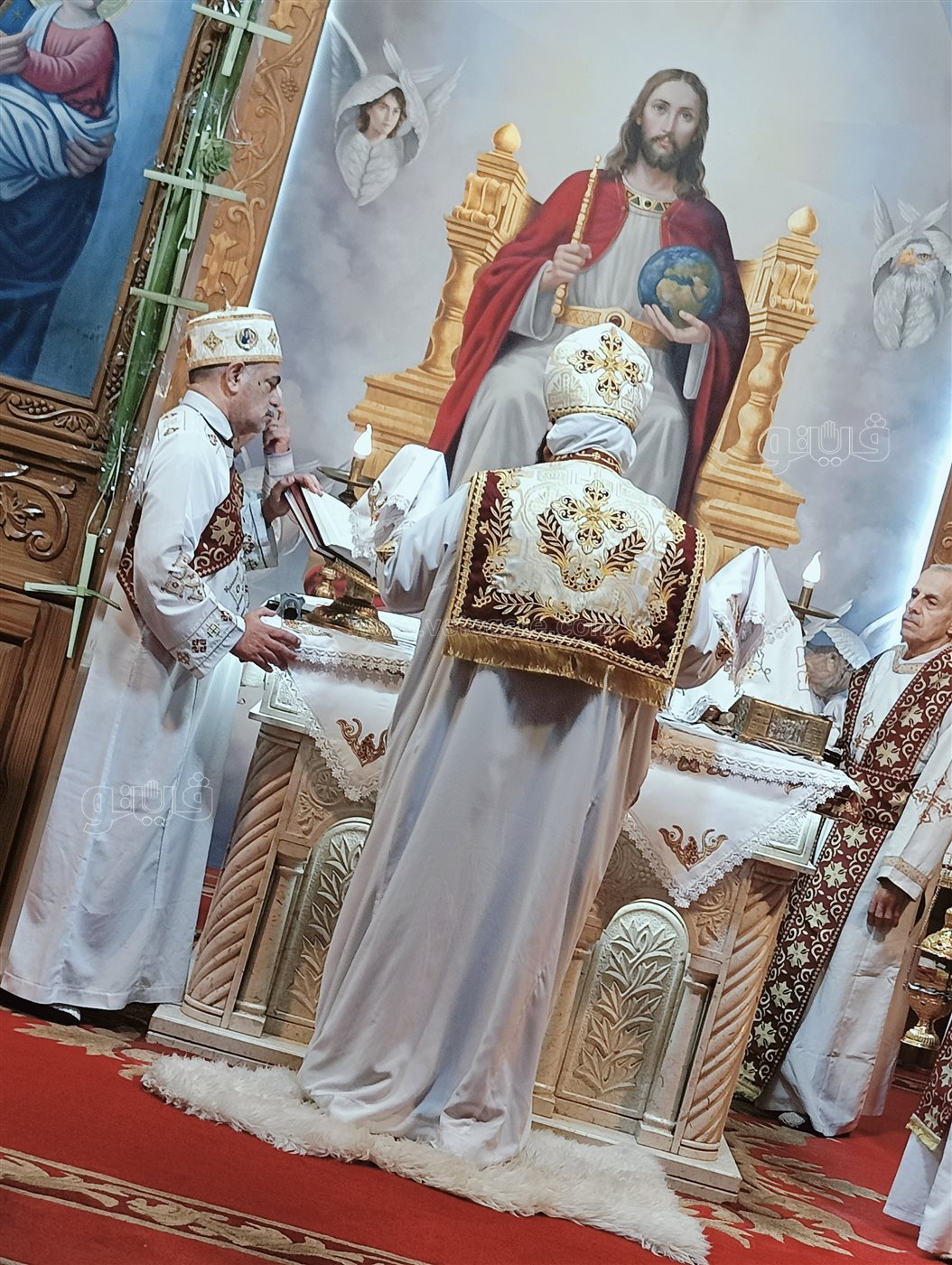 قداس أحد السعف ببورسعيد، فيتو