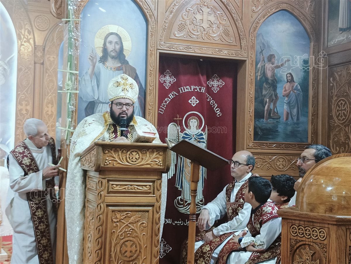 قداس أحد السعف ببورسعيد، فيتو