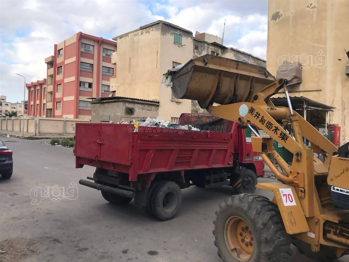 محافظة بورسعيد تشن حملات لإزالة المخالفات، فيتو