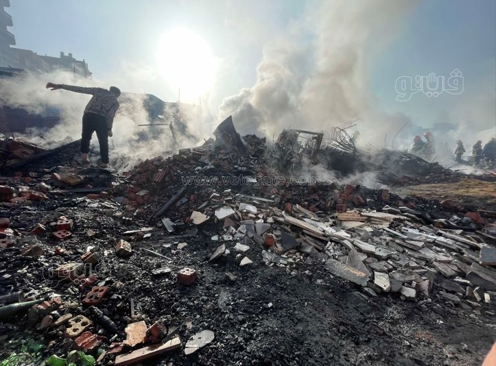  أثار حريق مغالق الأخشاب بالشرابية (9)