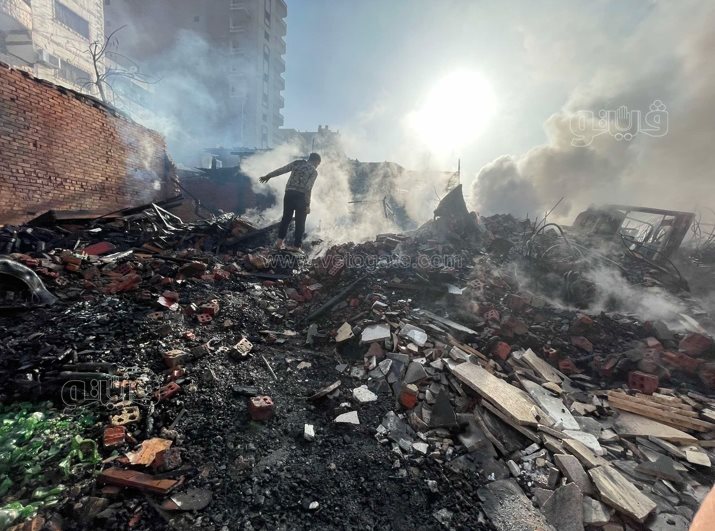  أثار حريق مغالق الأخشاب بالشرابية (10)