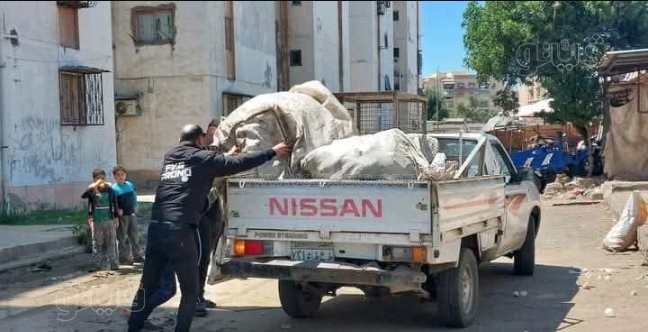 بورفؤاد تضبط النباشين وتغلق محال فرز القمامة، فيتو