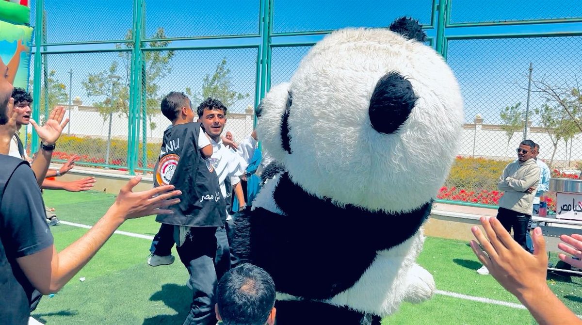 جانب من احتفالية يوم اليتيم، فيتو