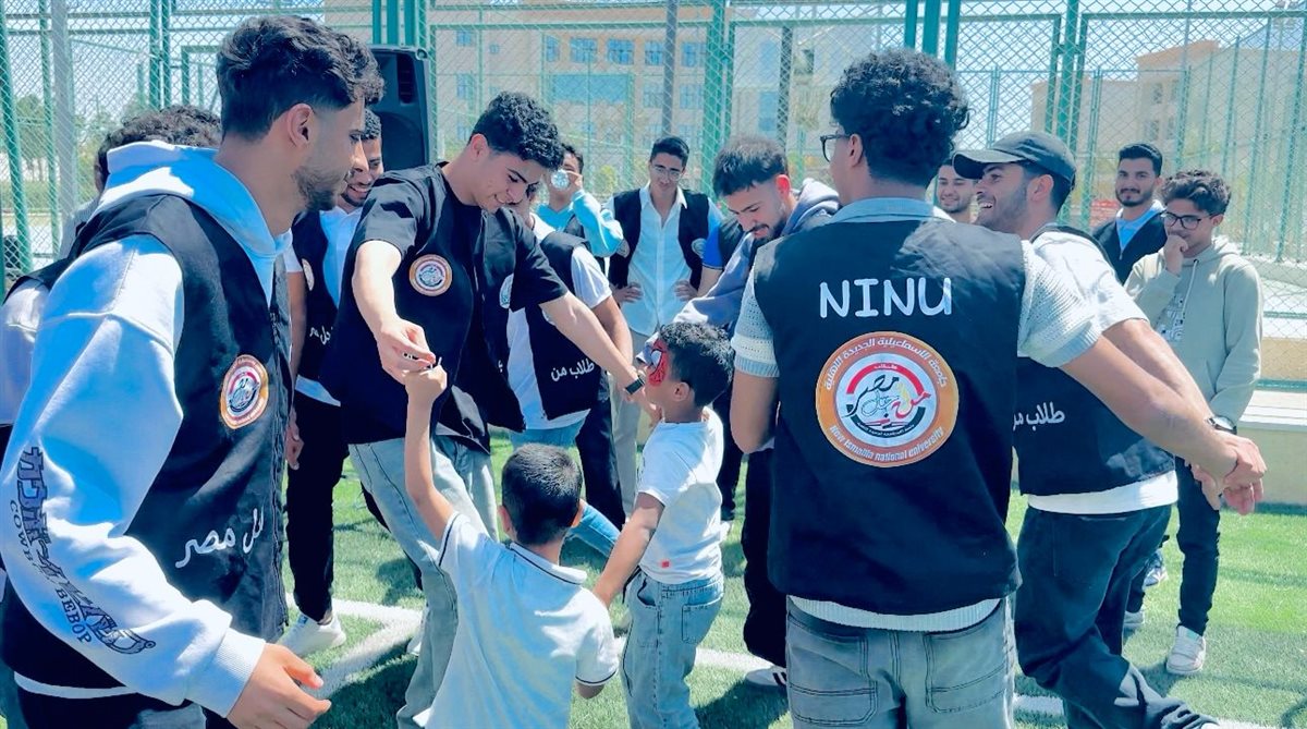 جانب من احتفالية يوم اليتيم، فيتو