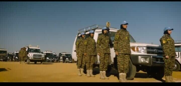 الداخلية تعد  فيلم تسجيلي حول البرامج التدريبية المتطورة للكوادر الشرطية النسائية في حفظ السلام