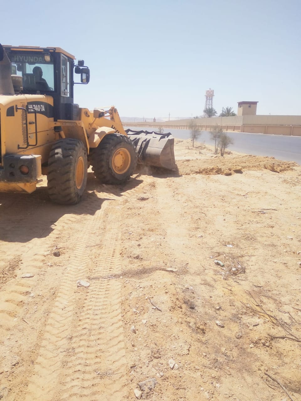 جانب من أعمال التجميل، فيتو