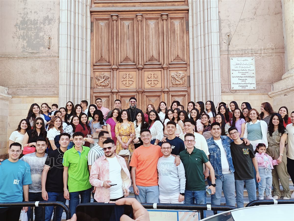 احتفالات عيد القيامه المجيد بكنيسة الأنبا بيشوي، فيتو