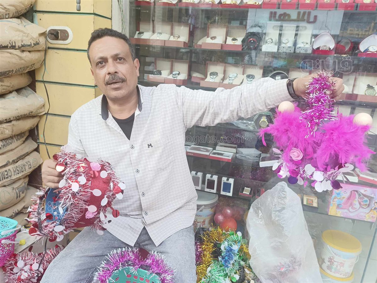 صانع البهجة بالشرقية..عم بغدادى يصنع سبتة اعياد الربيع وبيعها للأطفال،فيتو1