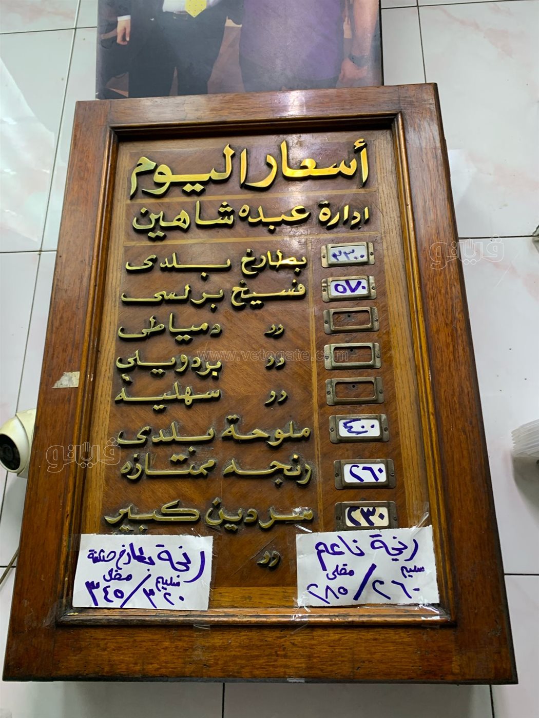  زحام على محلات الفسيخ والرنجة بالسيدة زينب (6)