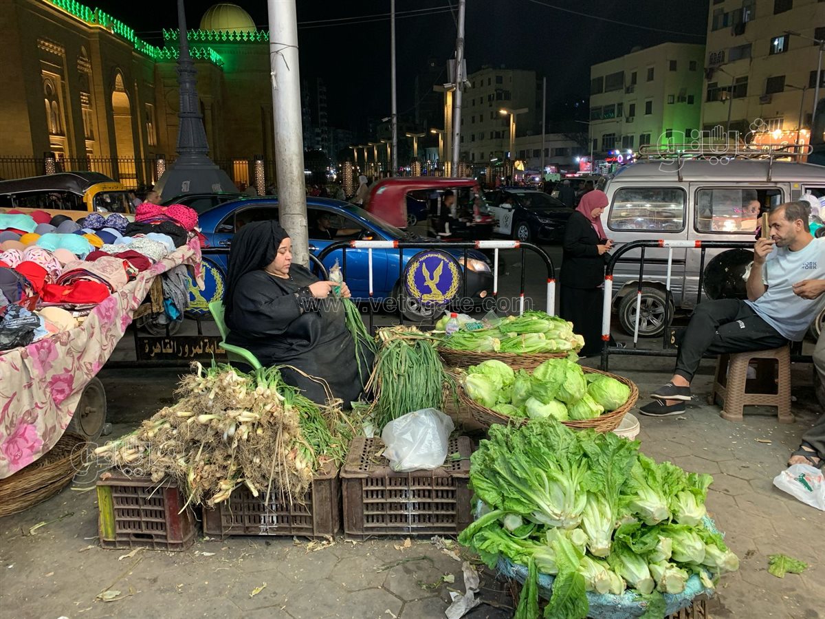  زحام على محلات الفسيخ والرنجة بالسيدة زينب (13)