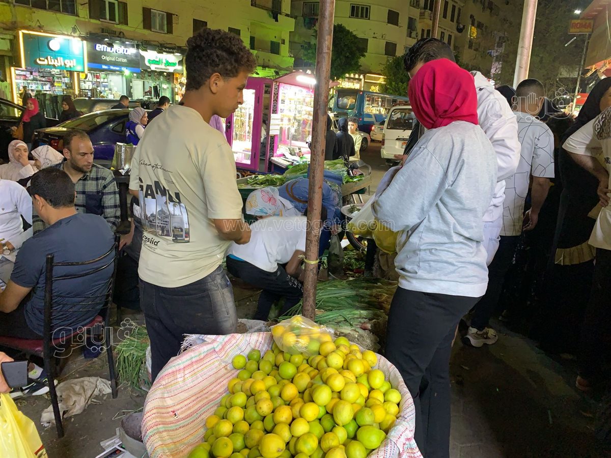  زحام على محلات الفسيخ والرنجة بالسيدة زينب (18)