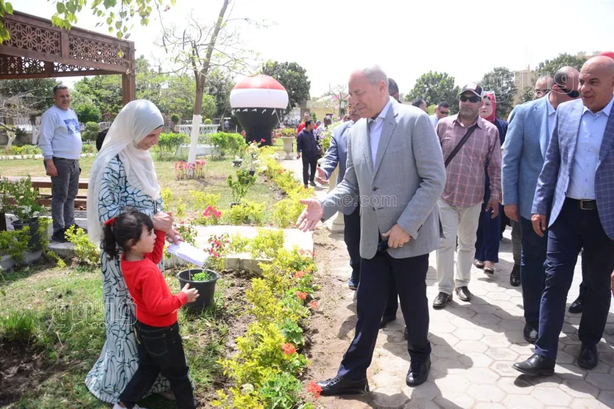 افتتاح حديقة الست خضراء