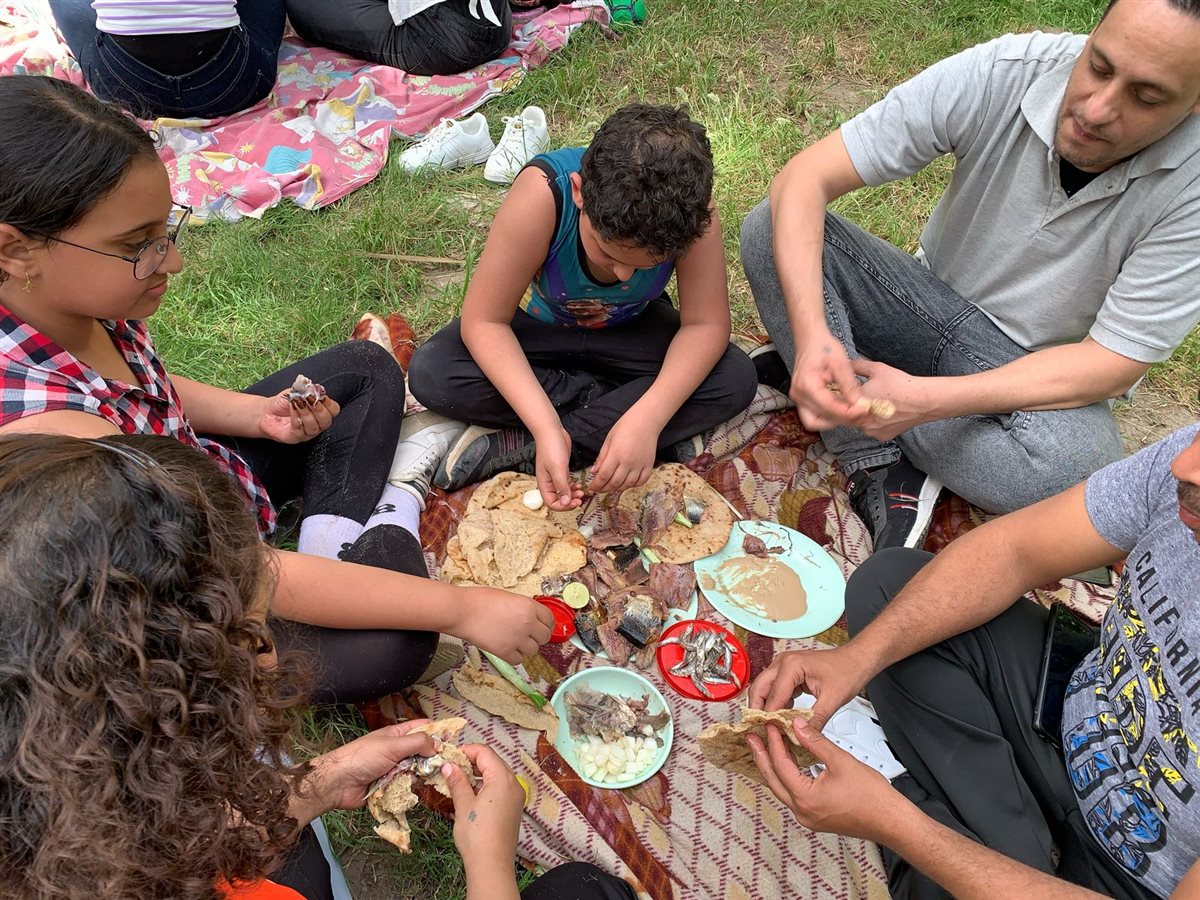 احتفالات شم النسيم