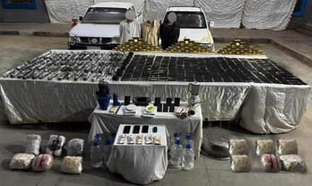 سقوط 3 عناصر إجرامية فى جنوب سيناء وبحوزتهم كمية من المخدرات بـ 34 مليون جنيه 