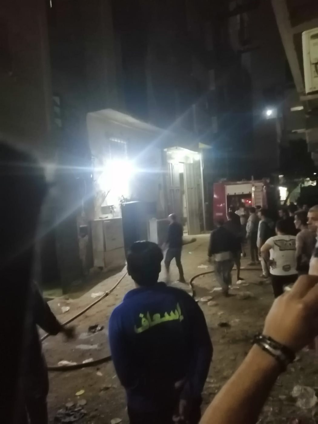 حريق مصنع نسيج بشبرا الخيمة، فيتو