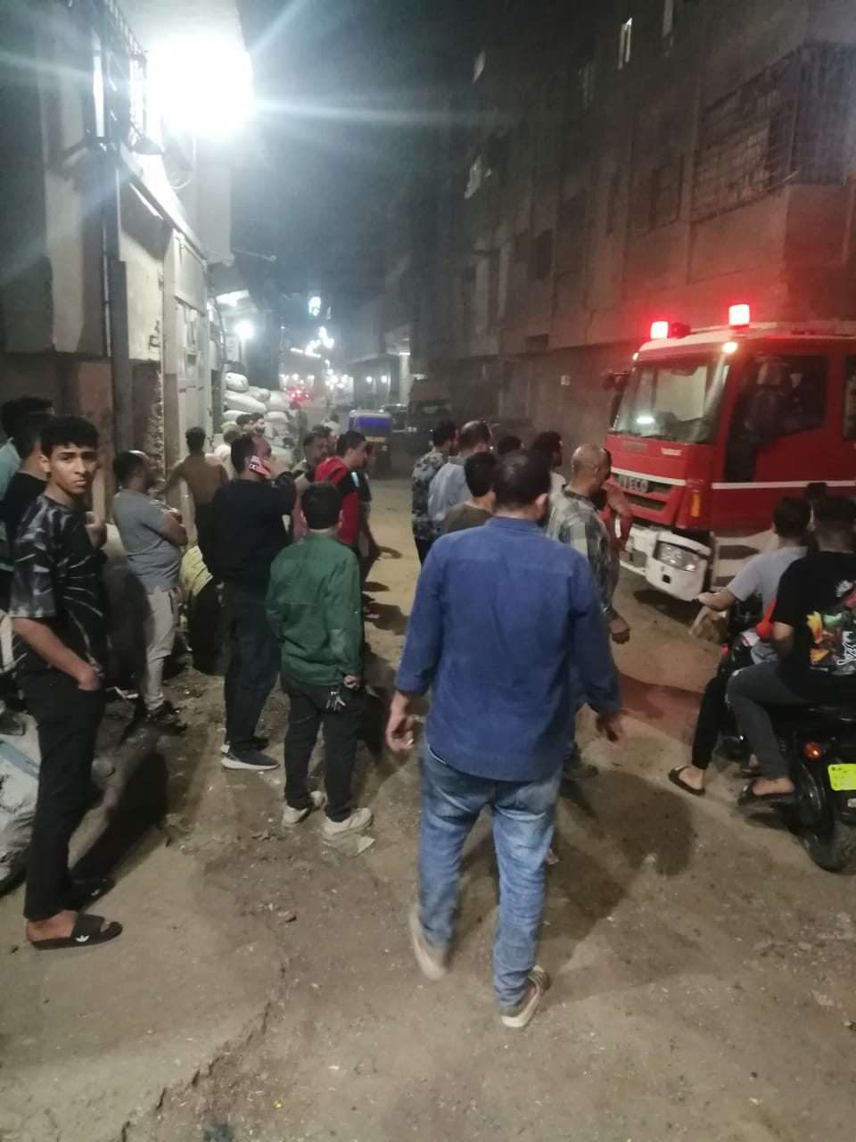 حريق مصنع نسيج بشبرا الخيمة، فيتو