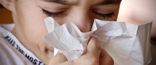 الجيوب الأنفية عند الأطفال