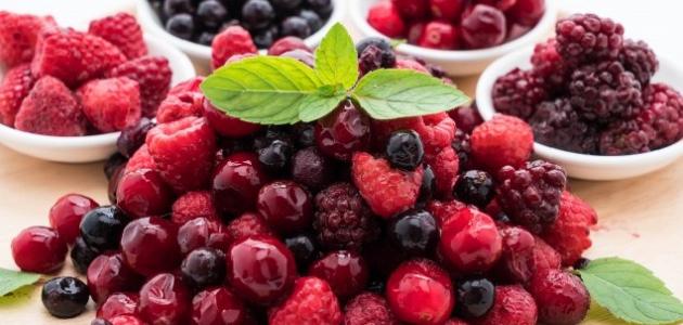 فوائد التوت الأحمر للصحة 