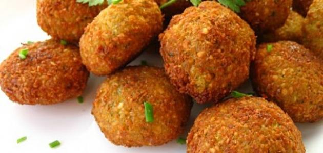 طريقة عمل الطعمية 