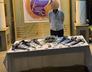 ضبط أسلحة نارية ومخدرات بقيمة بـ 2 مليون جنيه في حملات  القليوبية والأقصر