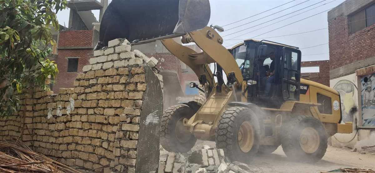 جانب من أعمال الازالة،فيتو