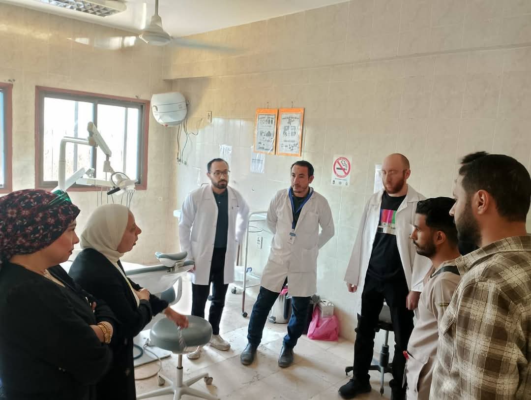 جانب من القافلة الطبية، فيتو