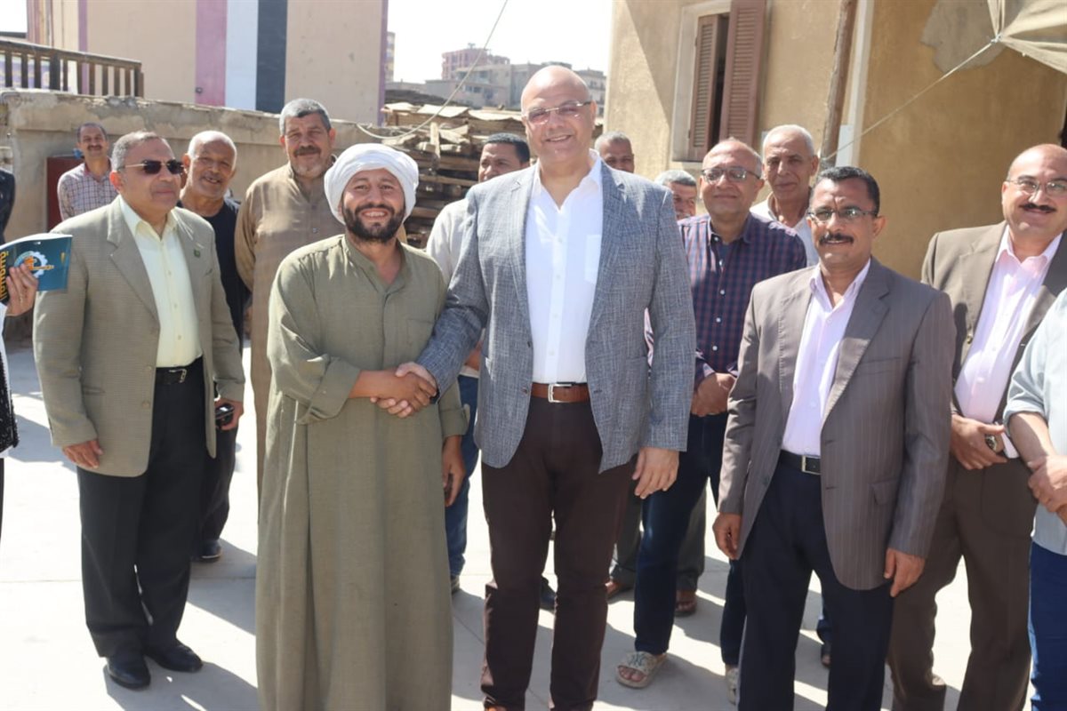 محافظ القليوبية يتابع حصاد محصول القمح، فيتو 