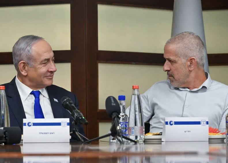 نتنياهو ورئيس الشاباك، فيتو