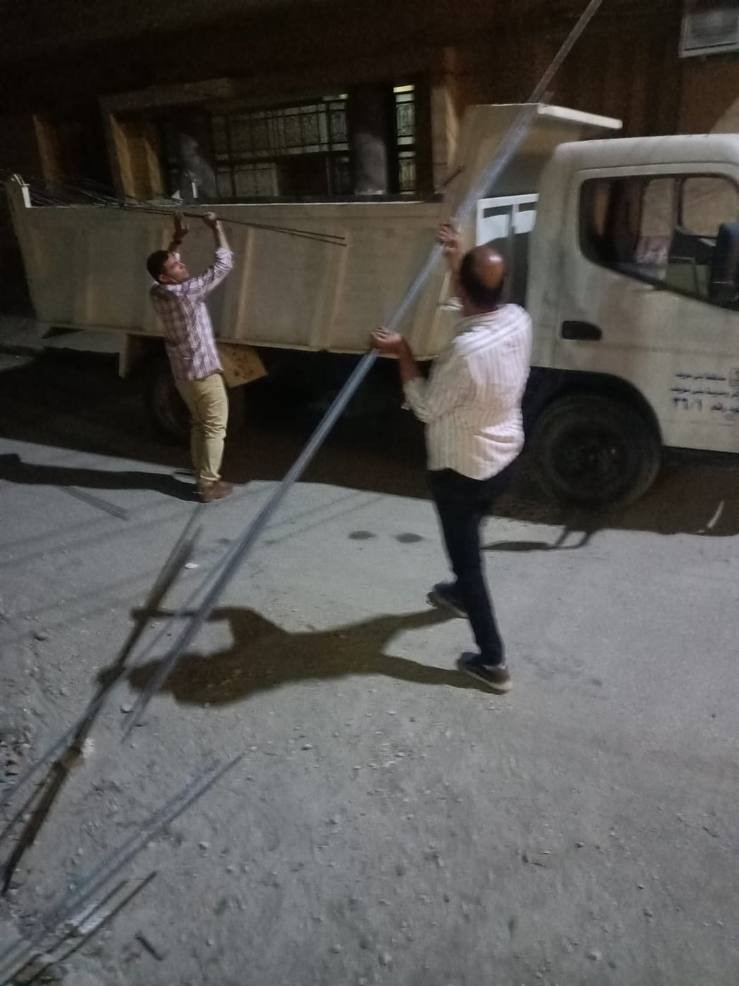 إيقاف أعمال بناء مخالفة ببني سويف