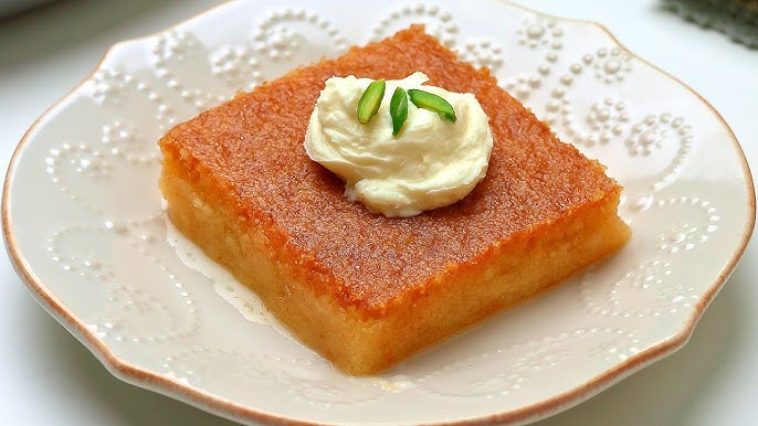 طريقة عمل البسبوسة