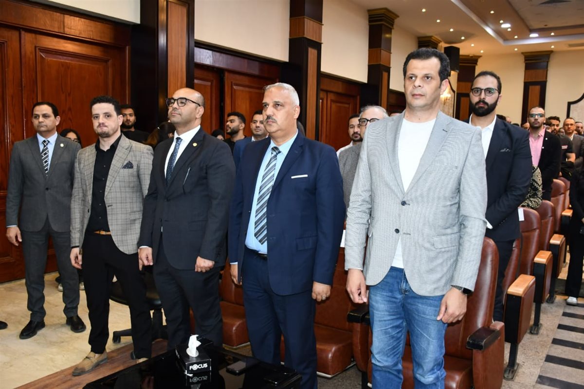 أشرف صبحي يشهد المؤتمر الصحفي لبطولة أندية كرة القدم الإلكترونية